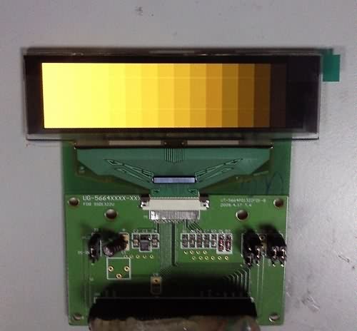 2.8 " 256 * 64 oled display outdoor for industrial products