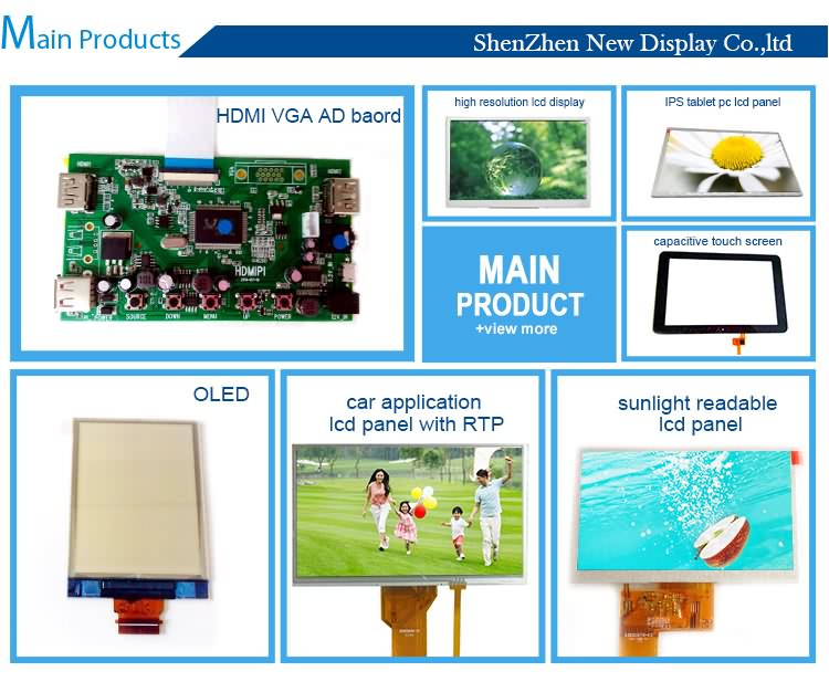 2.8 inch 240*320 Resolution Small Size LCD Monitor YXD280A3707E2